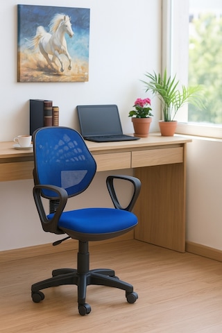 Ofis Koltuğu, Büro Koltuğu, Berjer ,çalışma Sandalyesi, Oyuncu Koltuğu, Ofis Sandalyesi Mavi