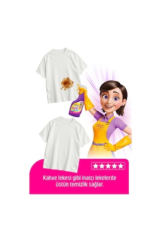 Süper Güç Leke Çıkarıcı Çok Amaçlı Temizleyici Sprey 750 Ml
