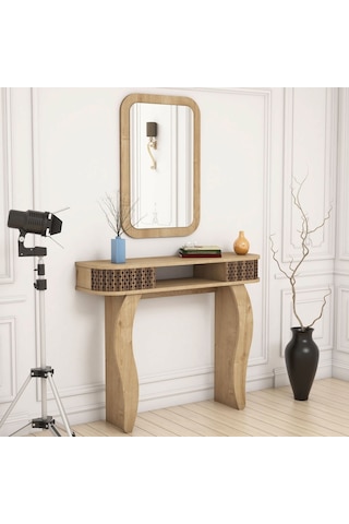 Variant Damla Aynalı Dresuar Meşe