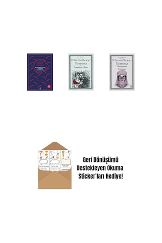 Kuyruklu Yıldız Altında Bir İzdivaç + Tebessüm-i Elem + Nimetşinas - Toraman + Okuma Sticker'ları