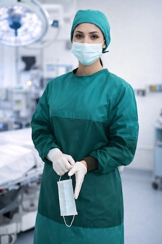 Suvay Cerrahi Box Önlüğü Ameliyathane Doktor Boks Önlüğü Yıkanabilir Çok Kullanımlık Önlük