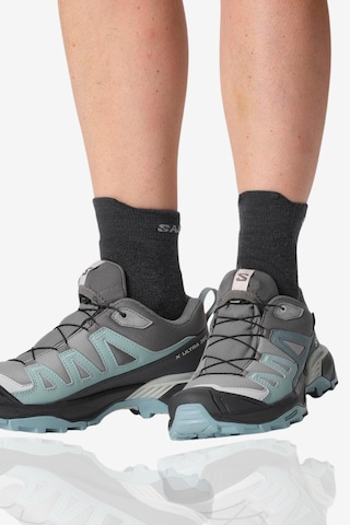 Salomon X Ultra 360 Gtx / Ltr Erkek & Kadın Outdoor Ayakkabı Su Geçirmez, Trekking & Hiking Gri - Turkuaz