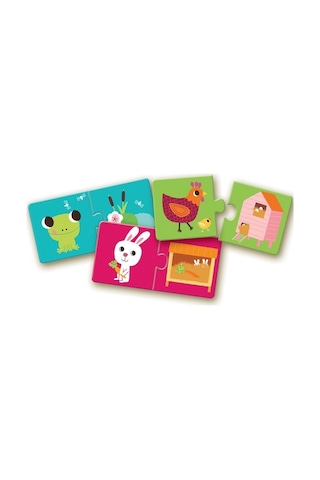 Djeco İkili Puzzle/ Duo Habitat