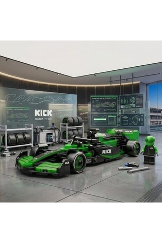 C55082w Kıck Sauber F1 Team C45-2025 348 Parça Oyuncak
