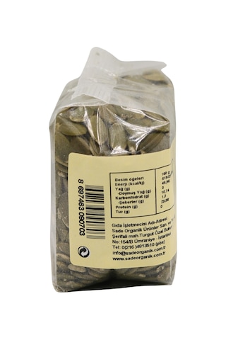 Sade Kabak Ve Ayçekirdeği İçi Paket 250 Gr 2250 G