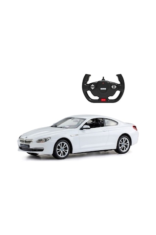 1:14 Uzaktan Kumandalı Araba Bmw 6 Serisi 2.4 Ghz Işıklı Beyaz Beyaz