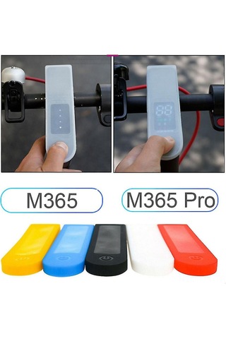 Dianziye Xiaomi M365/m365 Pro Elektrikli Scooter İçin Su Geçirmez, Çizik Korumalı, Esnek Silikon Kontrol Paneli Kapağı - Evrensel Uyumlu, Kolay Kurulum