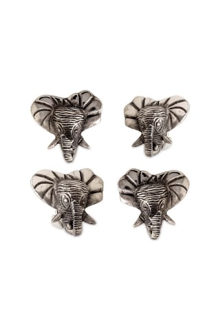 Jumbo Deep Sea 4'lü Peçete Halkası Çelik