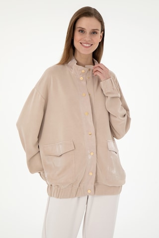 U.s. Polo Assn. Kadın Kum Sweatshirt 50292357-vr085 Kum