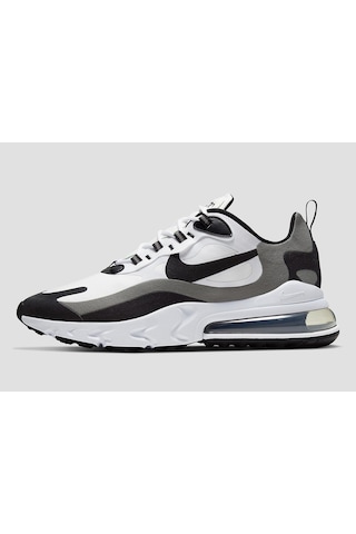 Nike Air Max 270 React Sneaker Erkek Ayakkabı Beyaz - Siyah