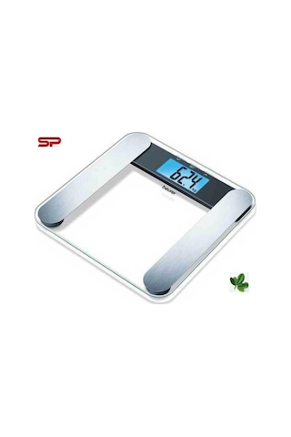 Işıklandırmalı Ekranlı Cam Vücut Analiz Baskülü, Şık Ve Hassas Ölçüm Sağlar.-129731 Beyaz - Pembe