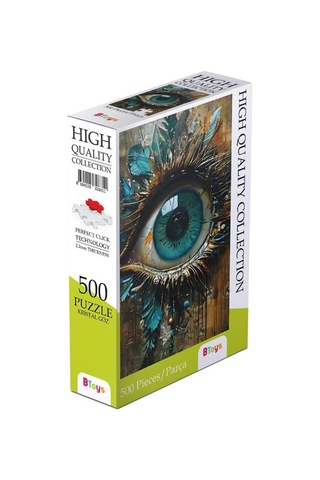 Btoys 500 Parça Puzzle Kristal Göz 9038