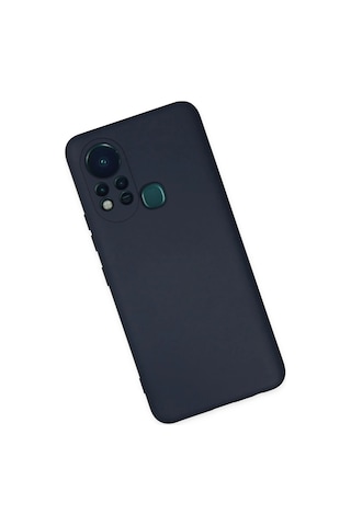 Cosmotex Newface İnfinix Hot 11s Kılıf Nano İçi Kadife Silikon - Lacivert