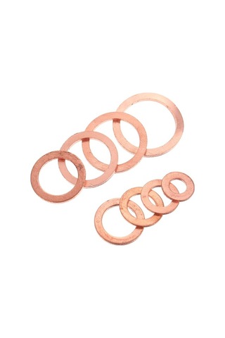 Dancemonkey 80 Parça Bakır Conta Takımı - M6-m20 Arası, Su/yakıt/hidrolik Bağlantılar İçin