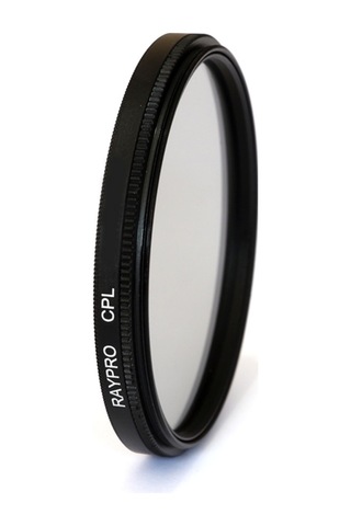 Raypro UV + Polarize Filtre 55 MM + EW-60E Parasoley + Filtre Çantası
