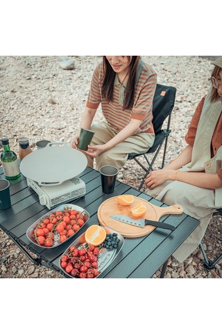Suofeng Taşınabilir Balıkçı Piknik Sandalyesi Büyük Boy L Siyah