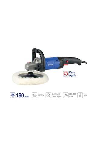 Exen Epa 1200 Pl Elektrikli D.ayarlı Polisaj Makinası 180mm 1200w