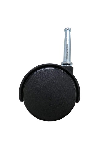 Lexroo Hardware 9406 2 İnç Ofis Sandalyesi Tekerleği, Frenli Çift Tekerlek, 5/16 İnç Şaft Çapı 3,6 İnç İla 7,87 İnç