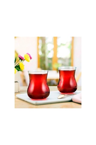 Paşabahçe 3'lü Semaver Çay Bardağı Seti Çok Renkli