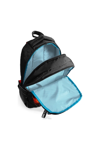 Coral High Kids Siyah Aslan Desenli Üç Bölmeli Okul Sırt Çantası 23671 Siyah