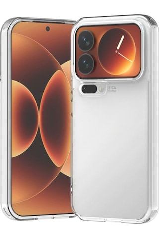 Adige Xiaomi 17 Pro Kılıf Silikon Şeffaf