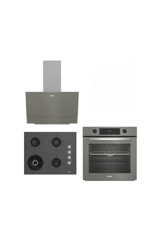 Altus ALA 322 G - ALA 189 DG - ALA 510 G Gri Ankastre Set