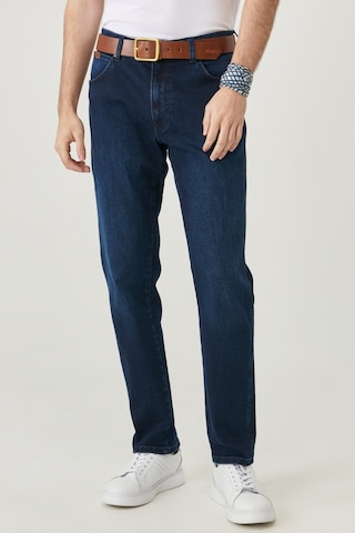 Wrangler Bryson Skinny Fit Düşük Bel Denim Esnek Jean Kot Pantolon W14XLR29F Lacivert