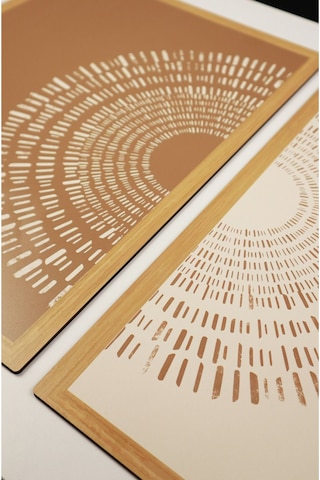 Dekorize Mdf 2 Parça 30x40 Cm 3 Mm Çerçeve Görünümlü Bohem Tablo 30401 30 Cm