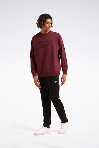 Reebok New Id Reg Crew Bordo Erkek Sweatshirt Bordo