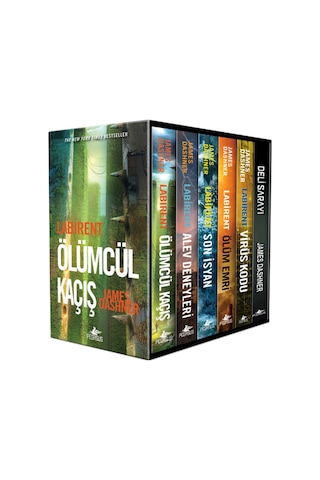 Labirent Serisi Kutulu Özel Set 6 Kitap - James Dashner - Pegasus Yayınları Labirent Serisi Kutulu Özel Set 6 Kitap - James Dashner - Pegasus Yayınları