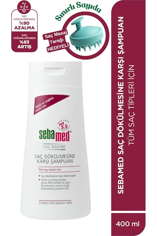 Sebamed Saç Dökülmesine Karşı Şampuan 400 ML + Tarak