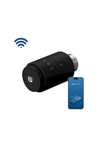 Şımart Akıllı Termostatik Radyatör Vanası Wi-fi Isı Ayarlı Şımart Akıllı Termostatik Radyatör Vanası Wi-fi Isı Ayarlı
