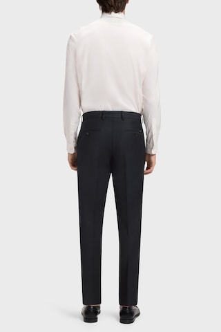 Boss Yünlü Slim Fit Düz Paça Pantolon Erkek Pantolon 50567486 404 Lacivert