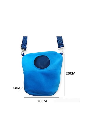 Sugar Glider Sincap Taşıma Çantası 20 x 20 x 14 CM 1 Adet Mavi