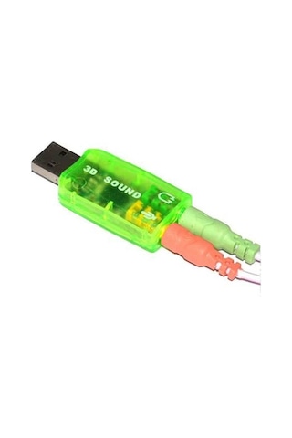Platoon PLH-112 USB Ses Kartı Yeşil