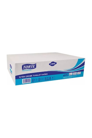 Torte Cimri İçten Çekmeli Büyük Tuvalet Kağıdı 6 Rulo 4 KG Torte Cimri İçten Çekmeli Büyük Tuvalet Kağıdı 6 Rulo 4 KG