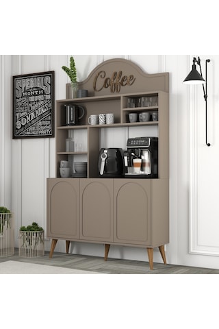 Lyon Kahve Köşesi 120cm - Atlas / Ceviz