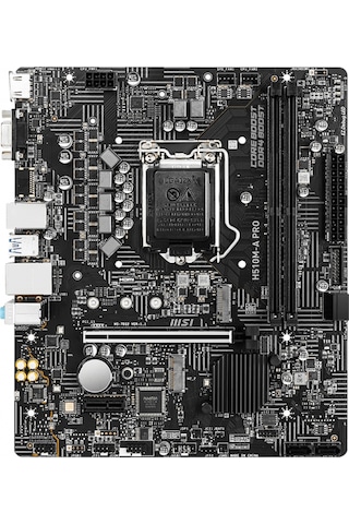 MSI H510M-A Pro Intel H510 3200 MHz (OC) DDR4 Soket 1200 mATX Anakart