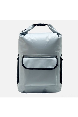 Ranyeek Su Geçirmez Sırt Çantası - 30l Büyük Kapasiteli, Ipx6 Su Geçirmez, Yansıtıcı Şeritli Outdoor Spor Çantası Gri