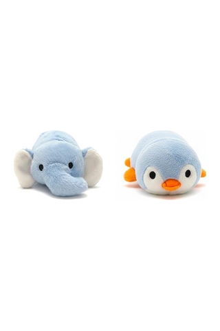 Kızılkaya Çift Taraflı Fil Penguen Peluş Oyuncak 23 Cm 2505152 Çok Renkli