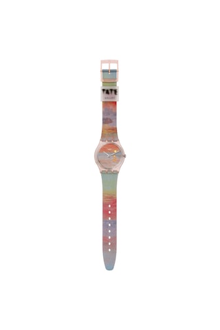 Swatch So28z700 Turner's Scarlet Sunset Kadın Kol Saati