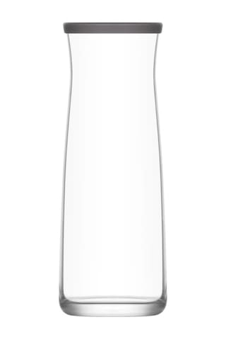 LAV Vera Cam Karaf Tekli 1,2 L Gri Silikon Kapaklı (Sürahi )