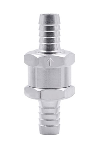 Sones Araba 10mm Alüminyum Alaşımlı Yakıt Benzinli Tek Yönlü Geri Dönüşsüz Çek Valf