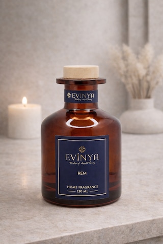 Rem Bambu Çubuklu Oda Kokusu 130 Ml Derin & Rahatlatıcı Reed Diffuser Elma