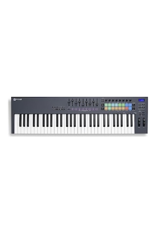 2As 61 Tuşlu Mıdı Klavye Denetleyicisi, Müzik Prodüksiyon İçin Açık Antrasit