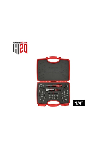 İzeltaş 1/4 Bits Uçlu Lokma Takımı 42 Parça - 1107001042