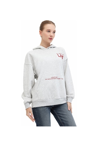 Kinetix Wl 17layut Bts-k5 5pr Grı Melanj Kadın Sweatshirt 000000000102023180 Gri