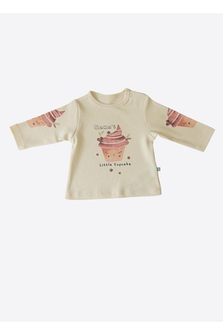 Kitikate Organik Little Cupcake 2'li Takım Natural Krem
