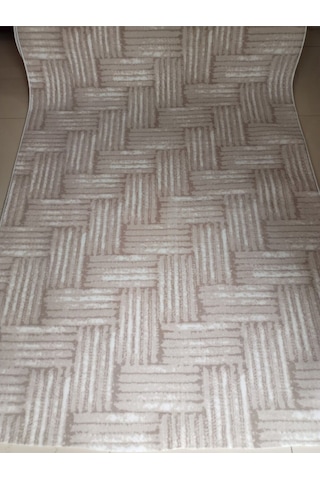 Aslan Home Spor Kahverenk Yıkanabilir Kaymaz Taban Dört Mevsimlik Salon, Banyo, Balkon, Genç Odası Kesme Yolluk Gri & Kahverenk