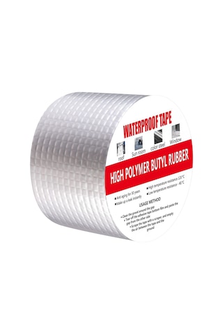 Springsun Voc İçermeyen Dış Mekan Butil Bant - Çok Amaçlı Sızdırmazlık & Onarım, Karavan/çatı/tekne İçin